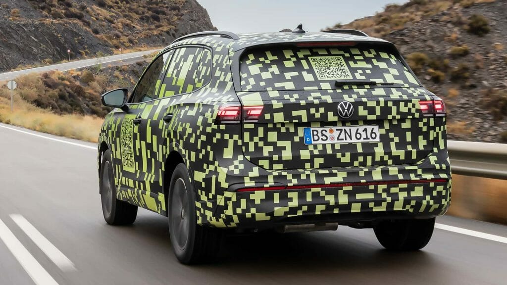 vw tiguan 2023 covered drive
