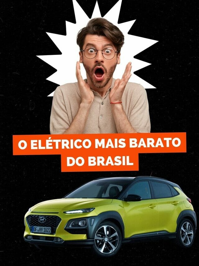 O elétrico mais barato do Brasil