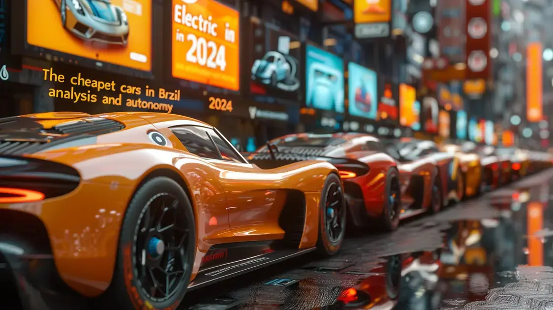 Conheça os carros elétricos mais acessíveis do mercado em 2024: modelos, preços e diferenciais