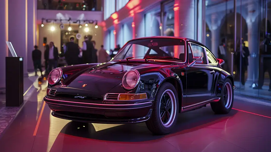 Detalhes exclusivos do raro Porsche 911 que será leiloado por mais de R$ 5 milhões