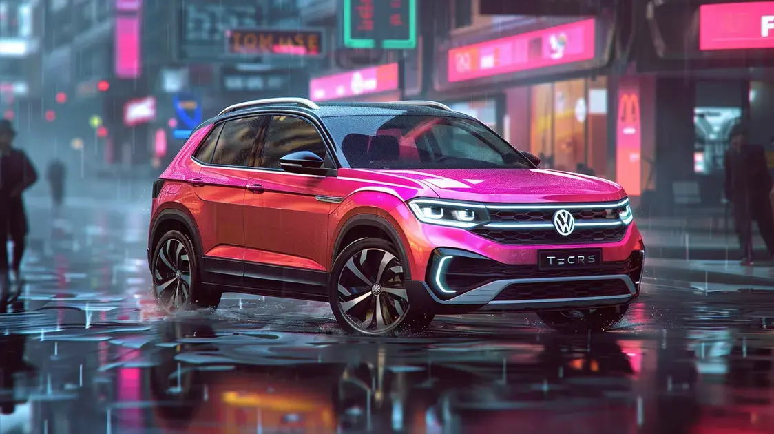 Novo visual, mais potência: Conheça as novidades do motor e interior do Volkswagen T-Cross para 2025!