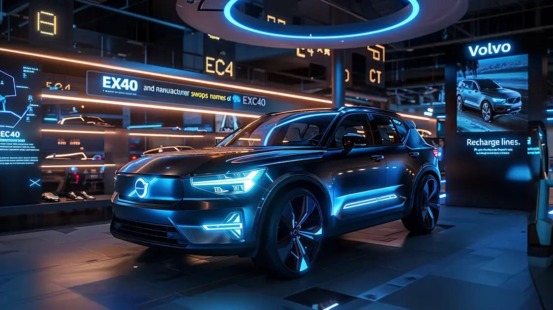 Volvo surpreende mercado automotivo com renomeação de modelos e atualizações de potência e design: Descubra as novidades!