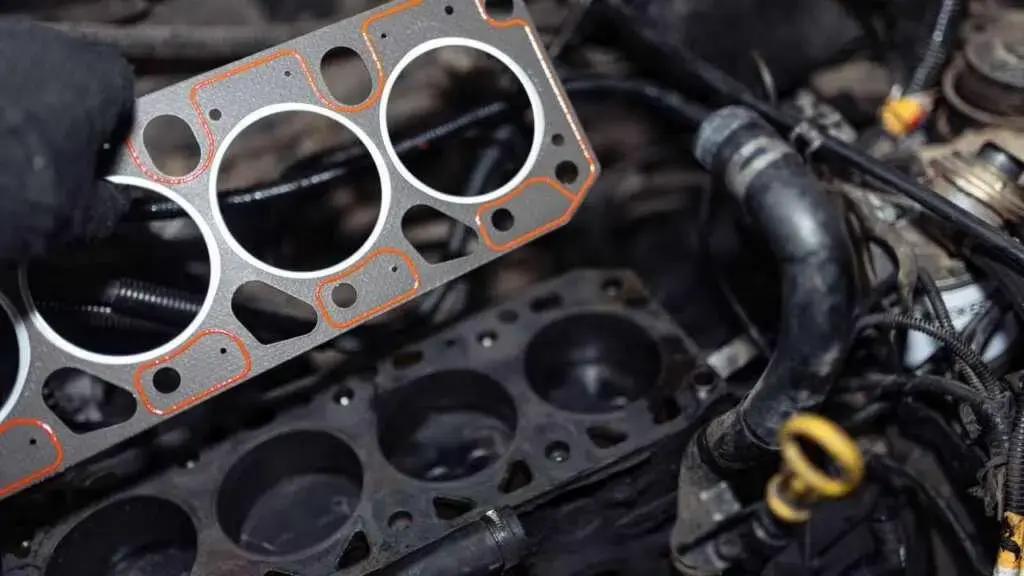 Qual o sintoma de junta do cabeçote queimada