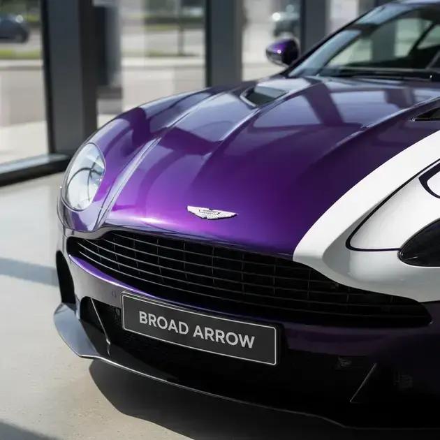 Aston Martin Valkyrie Spider roxo pode ser leiloado por US$ 4,1 milhões