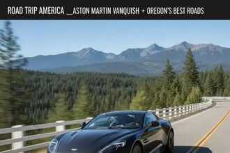 Aston Martin Vanquish: Aventura nas estradas mais incríveis do Oregon
