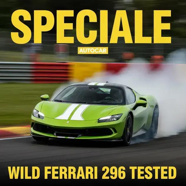 Ferrari 296 Speciale: A Fera de 868cv Ruge na Pista de Fiorano