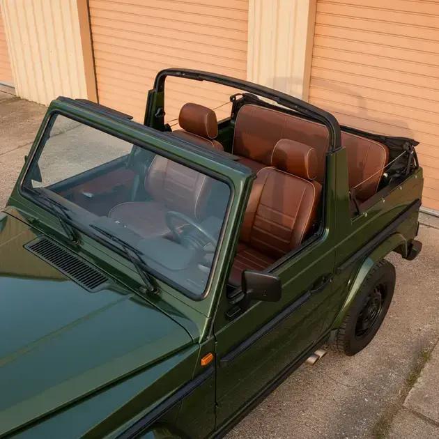 G-Class Cabrio customizado custa mais caro que um AMG zero km