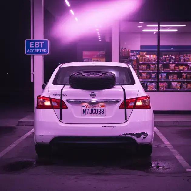 Motorista usa placa falsa e criativa, mas acaba multada na Califórnia