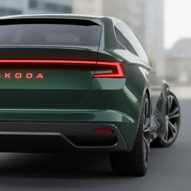 Skoda 1000 MBX: O clássico cupê renasce como um EV moderno e ousado
