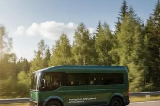 Van Elétrica da Kia quebra recorde e roda mais de 690 km com carga máxima