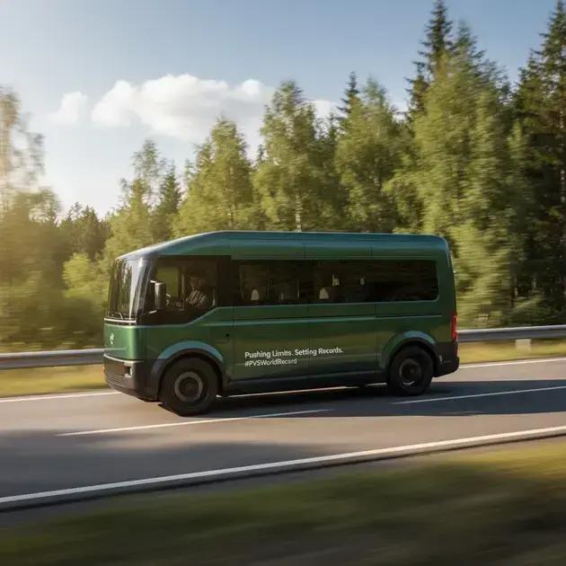 Van Elétrica da Kia quebra recorde e roda mais de 690 km com carga máxima