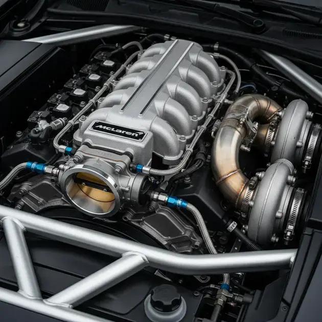 A Origem Japonesa do Motor V8 da McLaren que Ninguém Imaginava