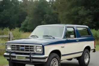 Ford Bronco II 1988: O clássico esquecido que está de volta em leilão
