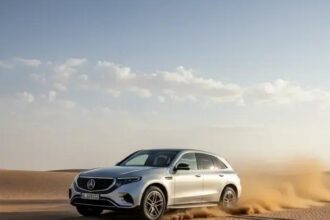 Mercedes-Benz GLC EV 2027: Testamos o protótipo no deserto!