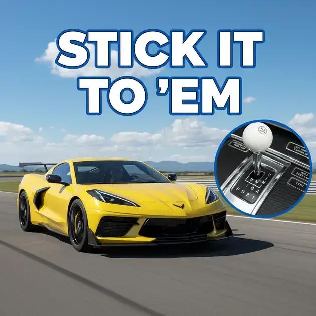 Sonho do Corvette C8 com câmbio manual está perto da realidade